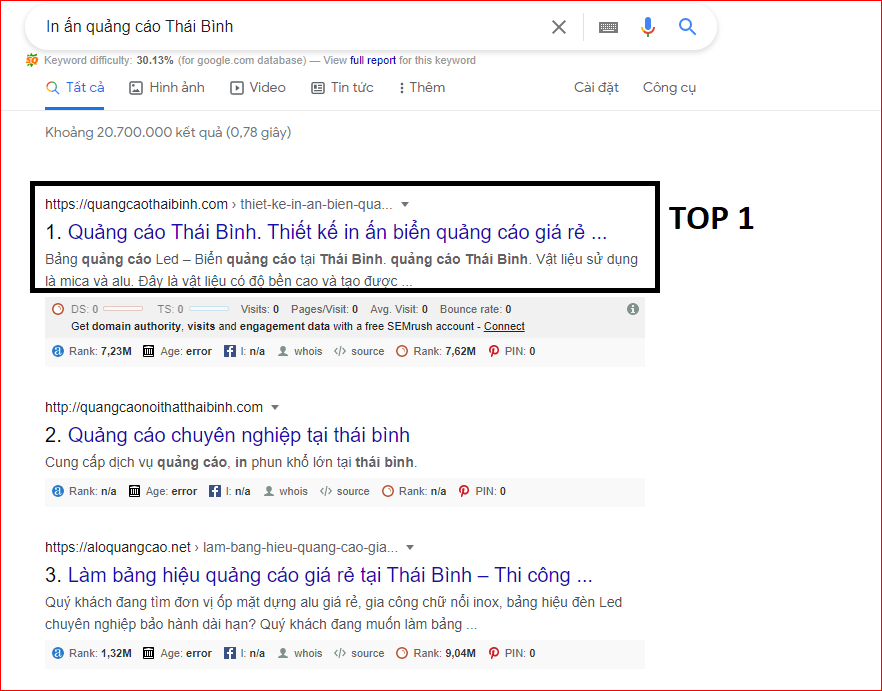 Quảng cáo Thái Bình 2